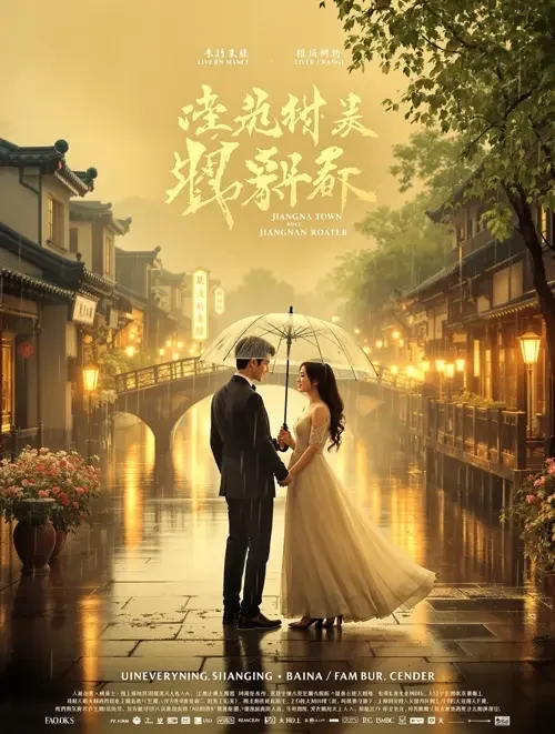 江南烟雨 高清海报封面